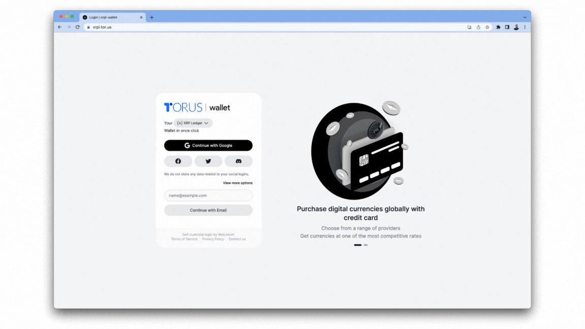XRPl Wallet
